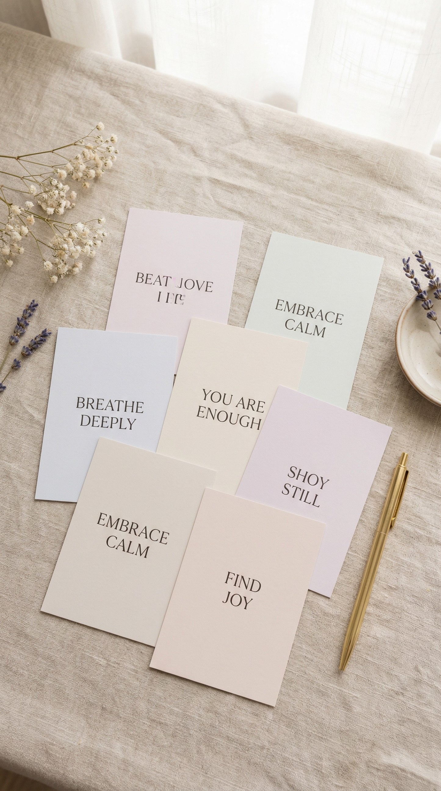 Affirmation Cards Complete Collection of Positive, Motivational & Mindful Affirmations