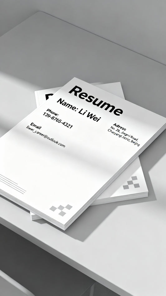 Modern Resume Template – Editable in Canva